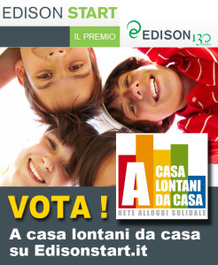 Premio Edison Start – A casa lontani da casa concorre per vincere!