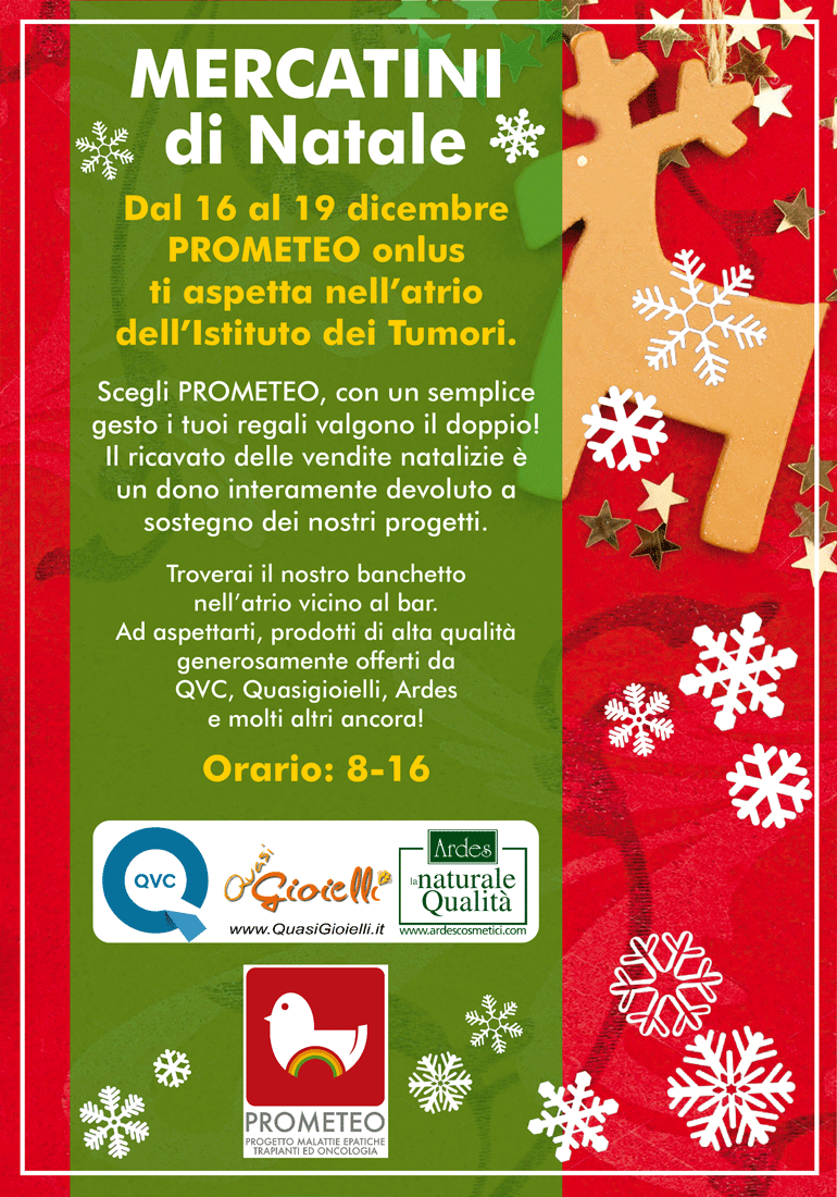 Dal 16 al 19 Dicembre - MERCATINI di NATALE!