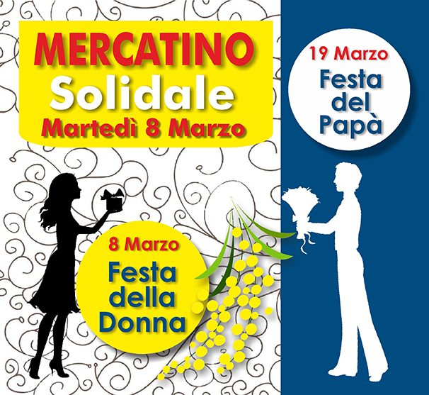 Mercatino PROMETEO Festa della donna, Festa del Papà