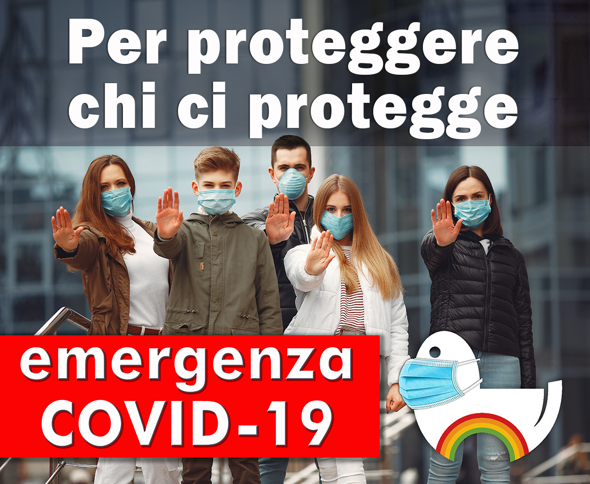 COVID-19: Per proteggere chi ci protegge, dona anche tu su Retedeldono.it