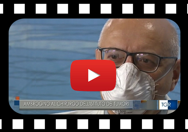 Vincenzo Mazzaferro premiato a Milano con l'Ambrogino d'Oro, 17 novembre 2020
