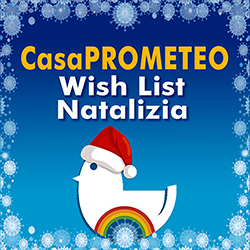 Un Natale solidale e... confortevole per gli ospiti di CasaPROMETEO, partecipa anche tu alla Wish List Natalizia 1