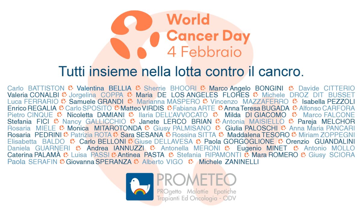 4 febbraio, Giornata Mondiale contro il Cancro: ricerca e cura, informazione, consapevolezza