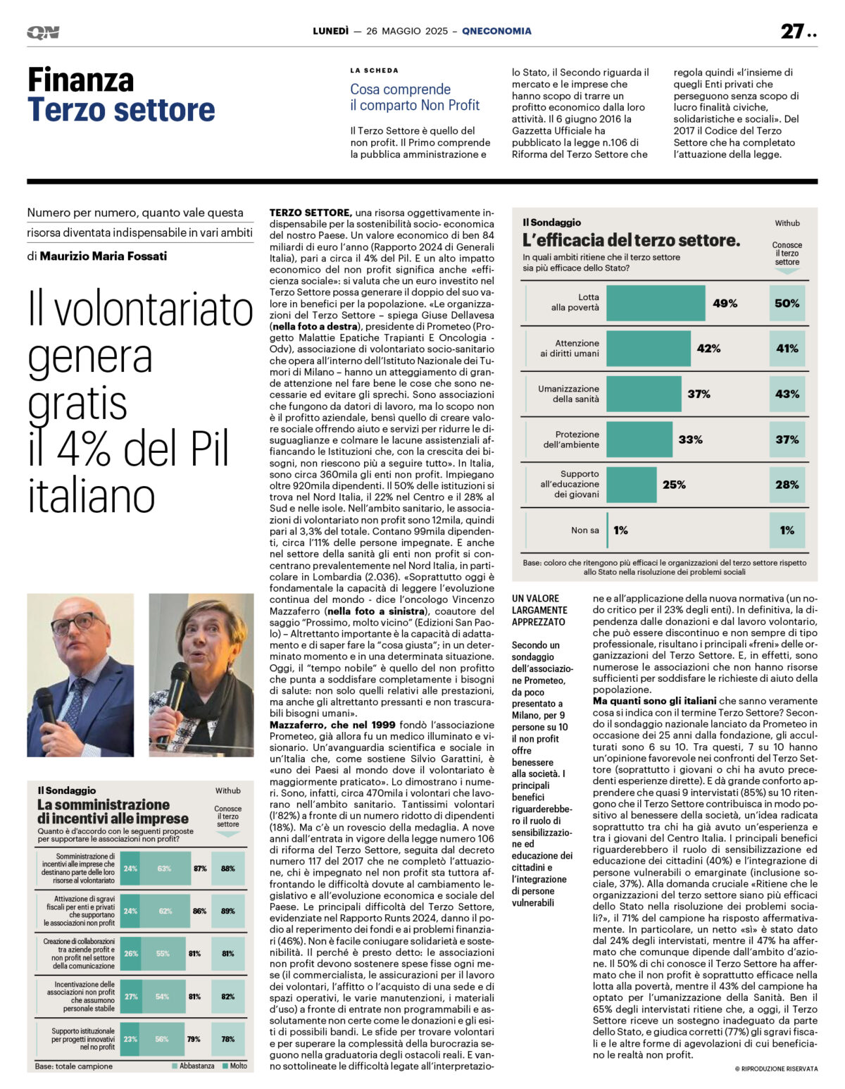 Non solo solidarietà: il Terzo Settore come motore sociale ed economico