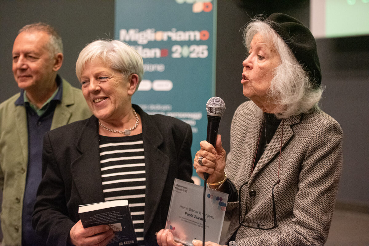 Un riconoscimento al cuore del volontariato: Paola Serafin premiata ai “Campioni del Volontariato” 2025, sesta edizione Miglioriamo Milano