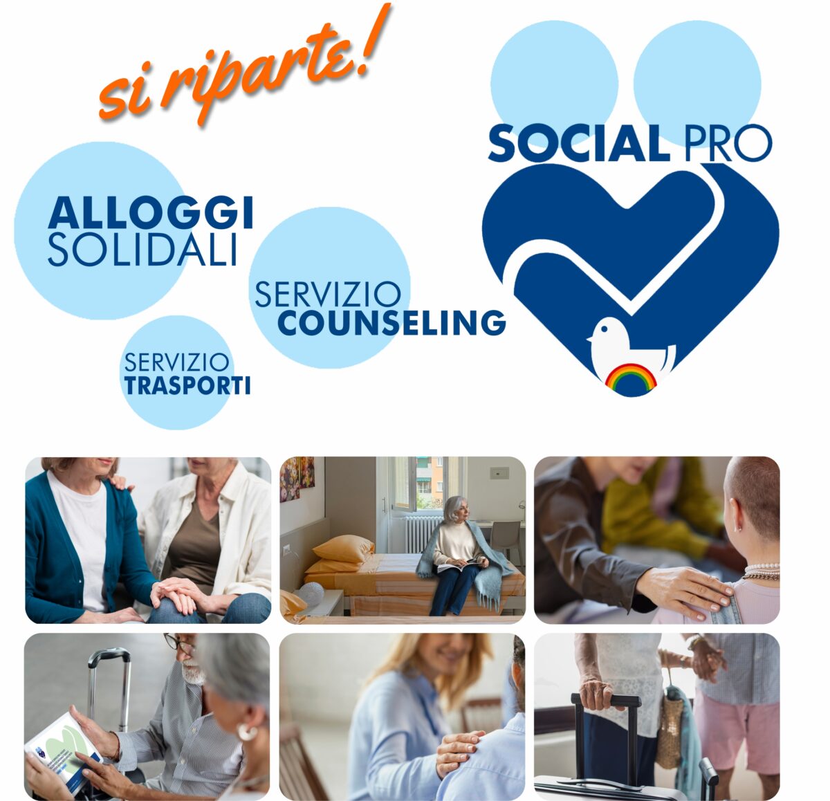 Social PRO riparte. E lo fa con la stessa convinzione di sempre: nessuno deve affrontare la malattia da solo. 2